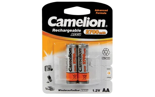 CAMELION 2 x AA 1,2V 2700mAh, Ni-Mh