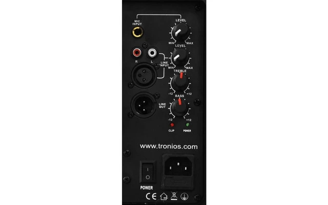 SP1000A Altavoz 10" PA Hi-End Activo 400W