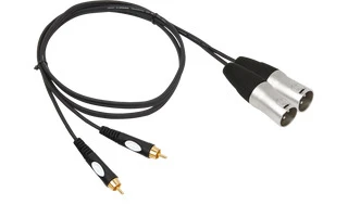 BST XLR M/RCA M