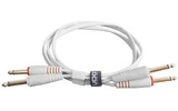 UDG Ultimate Audio Cable Set 1/4" Jack - 1/4" Jack Recto Blanco 1.5 m
