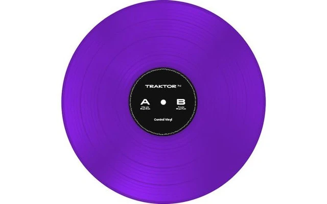 Traktor Control Vinyl Purple