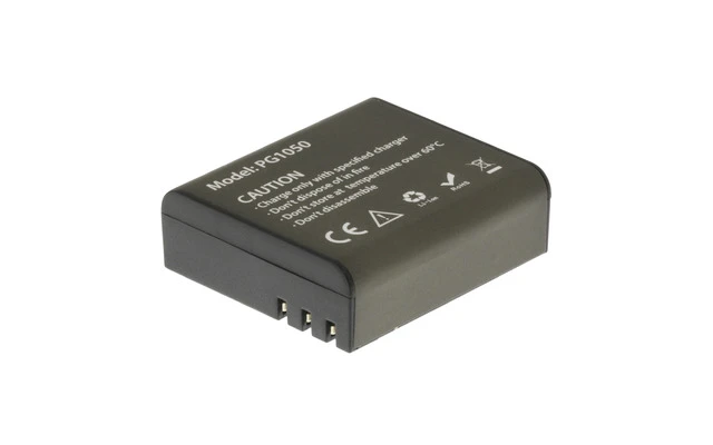 Batería de Ión Litio Recargable de 3,7 V 1050 mAh para Cámara - Camlink CL-ACBAT10