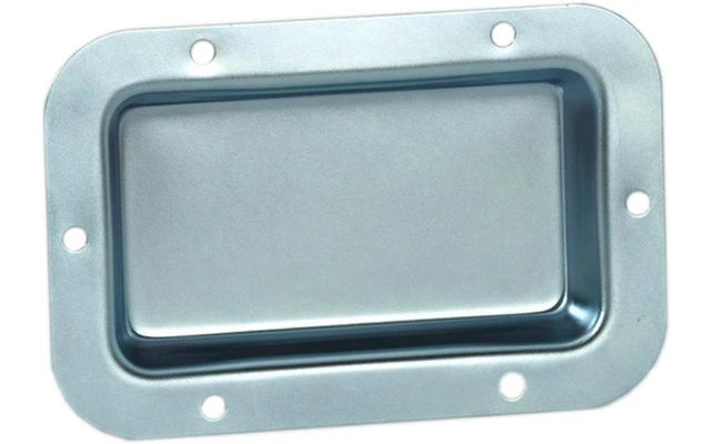 Adam Hall Hardware 8705 - Base sin perforar cinc