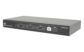 Conector de audio/video HQ a 6 puertos HDMI + convertidor