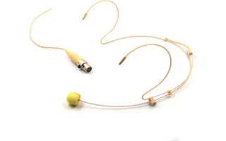 Diadema micro cabeza compatible AKG  mini xlr 3pin TA3F color carne