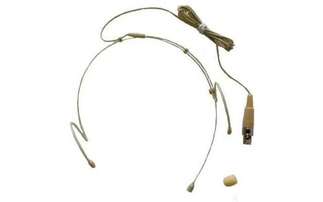 Diadema micro cabeza compatible AKG  mini xlr 3pin TA3F color carne