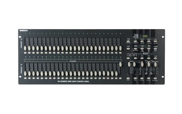 Mesa DMX de 48 canales