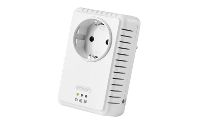 EMINENT - JUEGO PARA PRINCIPIANTES PARA EL ADAPTADOR POWERLINE 500Mbps - CON TOMA DE CORRIENTE -