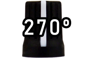 DJ Techtools Chroma Caps Super Knob 270º Negro