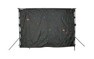 CORTINA CON LEDs - LEDs RGB - 2 x 3m - 96 LEDs DE 5mm