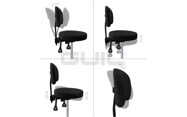 Guil SL-60 Silla giratoria totalmente regulable para director de orquesta o percusionista