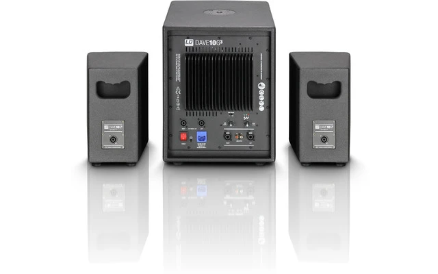 LD Systems Serie DAVE G³ - Sistema compacto de PA activo 10