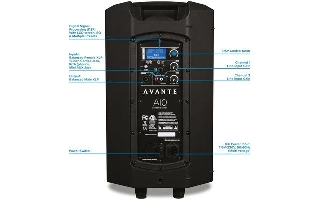 American Audio Avante A10