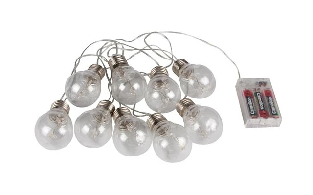 Cadena de luz con LEDs - estrellas