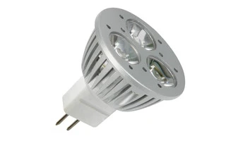 Bombilla LED 5W - 12V CA/CC - MR16 - Blanco cálido (2700K)