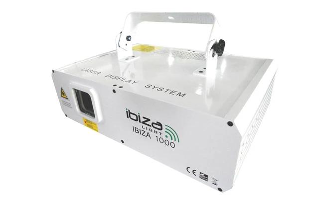 Ibiza White Edition 1000 - Láser 1W RGB