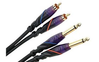 MonsterCable DJ 1m 2x RCA a 2x Jack6.3