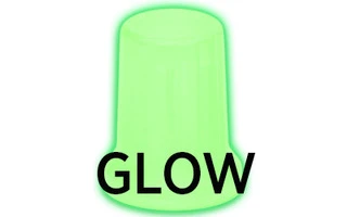 DJ Techtools Chroma Caps Thin Encoder Knob Luma Glow (Plástico)