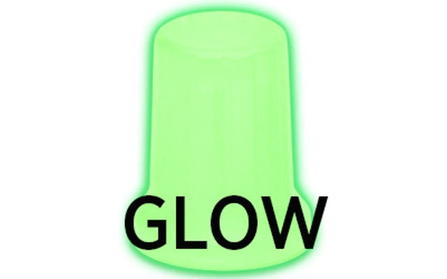 DJ Techtools Chroma Caps Thin Encoder Knob Luma Glow (Plástico)