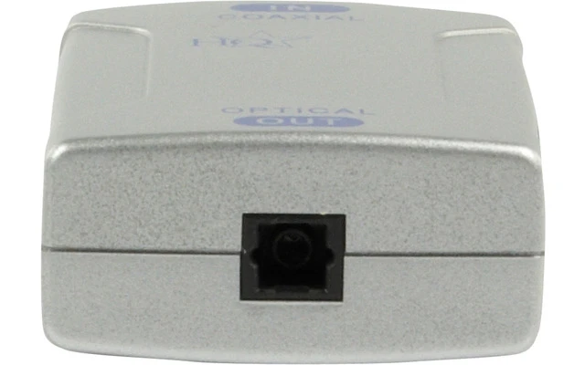 Conversor de audio digital RCA a Toslink
