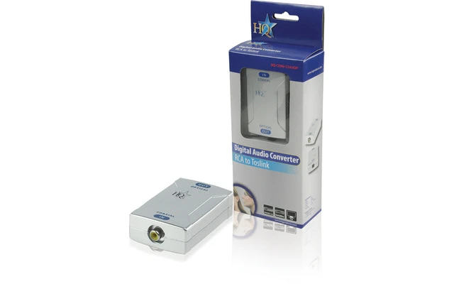 Conversor de audio digital RCA a Toslink