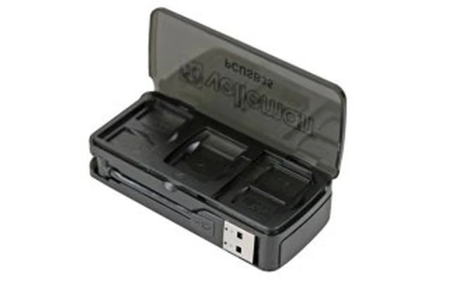 Lector/editor multitarjetas USB 2.0 - 5 puertos