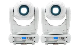 2x American DJ Focus Spot Three Z Pearl