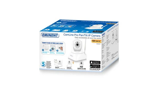 EMINENT - CÁMARA IP PAN/TILT CAMLINE PRO HD