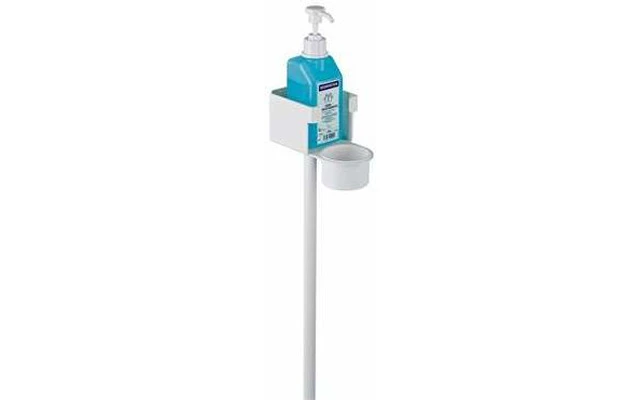 K&M 80300 - Soporte de pie para gel desifectante