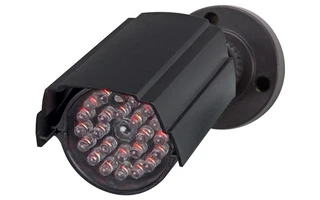 Cámara cilíndrica falsa con LEDs IR