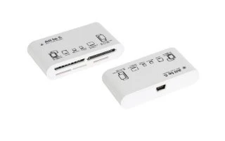 LECTOR/EDITOR MULTITARJETAS USB 2.0 - 5 PUERTOS