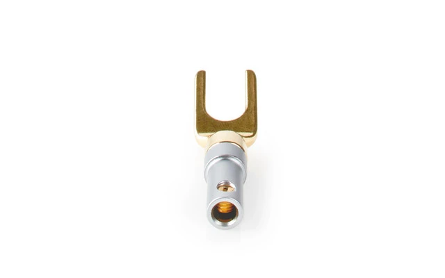 Connector Spade - Male - Metal - Silver - Nedis CAGC28900ME