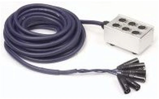 DAP 6-vias XLR Repartidor Escenario