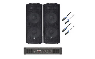 Sonido Profesional - 2 x 15" 1000 Watt RMS