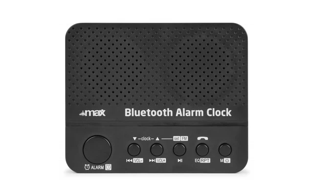 Max MX4 Radio Reloj Bluetooth con bateria