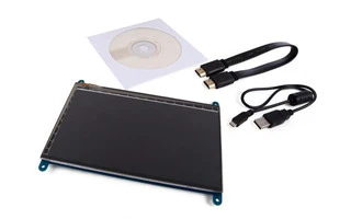 Pantalla táctil HDMI-B para RaspBerry PI® - 7" - 800 x 480