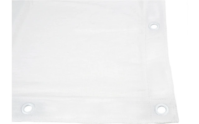 Showgear Cuadrado de tela blanca - 3.4 x 3.4 metros