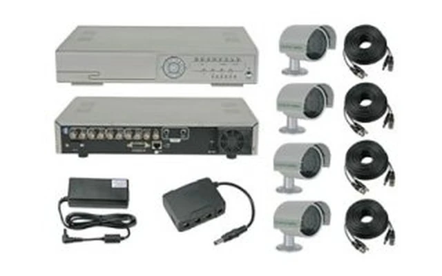 Juego promocional CCTV: DVR + 4 Camaras + Accesorios