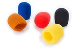 Juego de capuchones paravientos para micrófono - 5 unidades