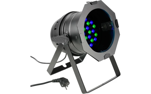 Cameo CLP64RGB1WBS - Foco PAR LED RGB 36x1W Negro