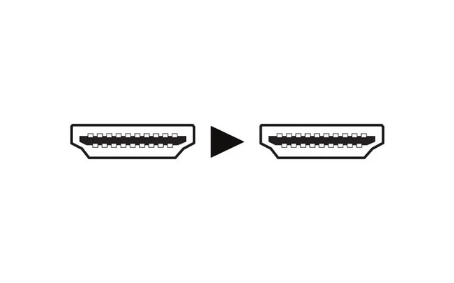 Conector HDMI macho a conector HDMI macho / estándar / 2.50 metros - acodado