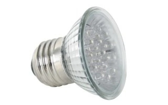 BOMBILLA LED E27 - COLOR AZUL - 240VAC - 18 LEDs