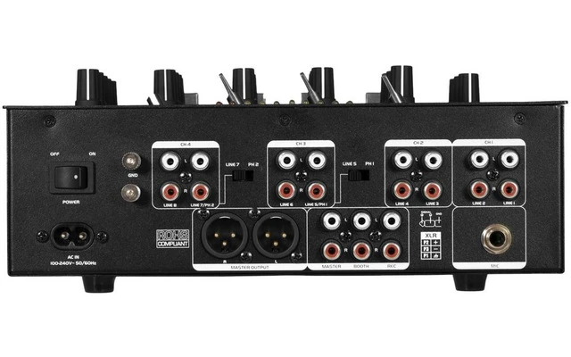 Omnitronic PM-422P DJ Mixer con Bluetooth & USB Player