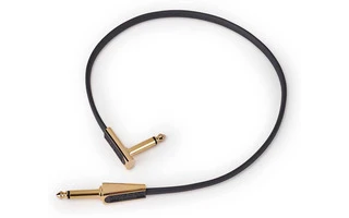 Foto de RockBoard Flat Patch Looper/Switcher Connector Cable Gold 40 Cm