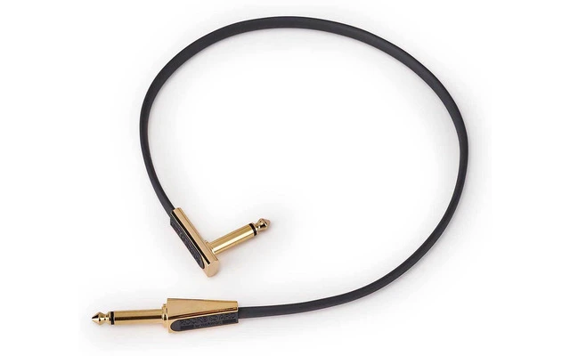 RockBoard Flat Patch Looper/Switcher Connector Cable Gold 40 Cm