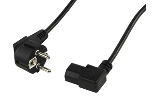 Cable eléctrico con conector en codo 3 metros