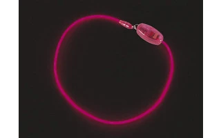 COLLAR ELECTROLUMINISCENTE ROSA