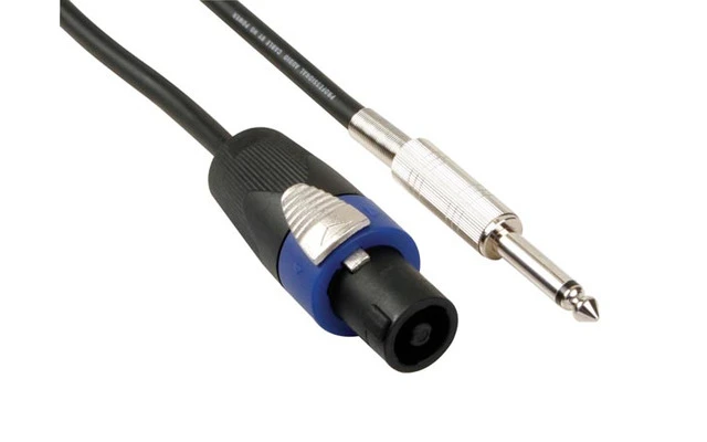 Cable de altavoz Neutrik SpeakOn conector de 2 polos macho a conector mono macho de Jack 6.35mm 