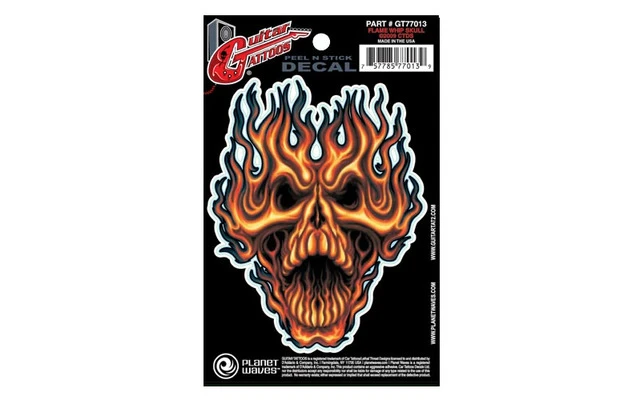 Planet Waves Flame Whip Skull