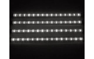 CINTAS DECORATIVAS CON LEDs - 4 uds. - 12V - COLOR BLANCO FRIO